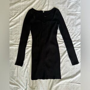 GU Bodycon Black Mini Dress